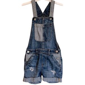 Excellent condition girls GAP short overalls
